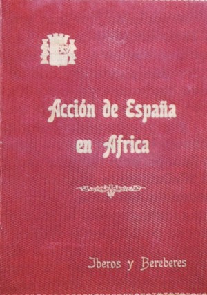 Portada del libro Acci�n de Espa�a en �frica.